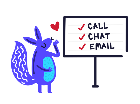 chat-email-call
